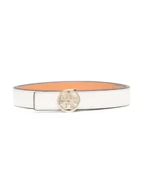 1 Miller Reversible Leather Belt New Ivory Natural Vachetta