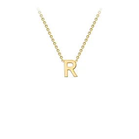 9K Gold 'R' Initial Necklace - 1.19.0167