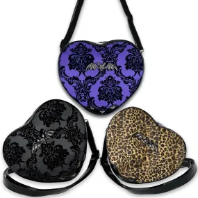Bat Heart Crossbody / Shoulder Bag