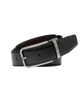 BUCKLE 5074 REVERSIBLE LEATHER BELT 35MM