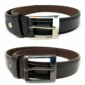 Casaba Italian Style Leather Belts for Kids Boys 2 to 10 years