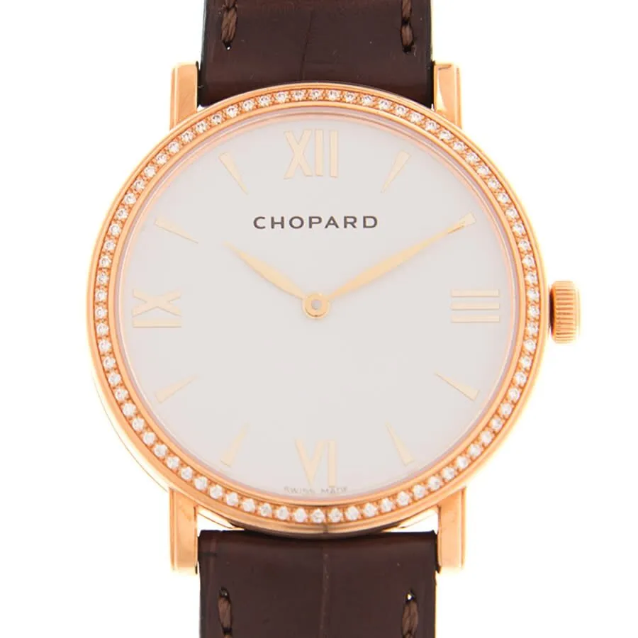 Chopard Classic Automatic Diamond White Dial Unisex Watch 173154-5201