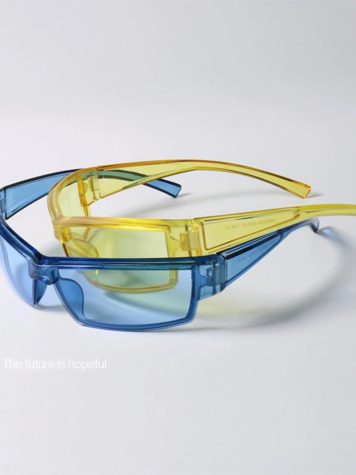 Cyberpunk Futuristic Sunglasses UV400 UV Radiation-Proof Ring Niche Sense of Technology Tide Sunglasses