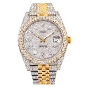 Diamond Rolex Datejust 2 Two-Tone
