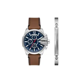 Diesel Baby Chief Chronograph Watch and Bracelet Set