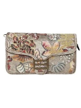 Embroidered Sequin Bag