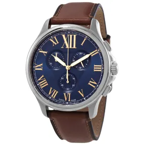Fossil Chronograph Quartz Blue Dial Men's Watch FS5640