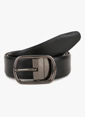 Men Black & Brown Reversible Genuine Leather Belt