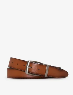 MENS 32MM REVERSIBLE LEATHER BELT