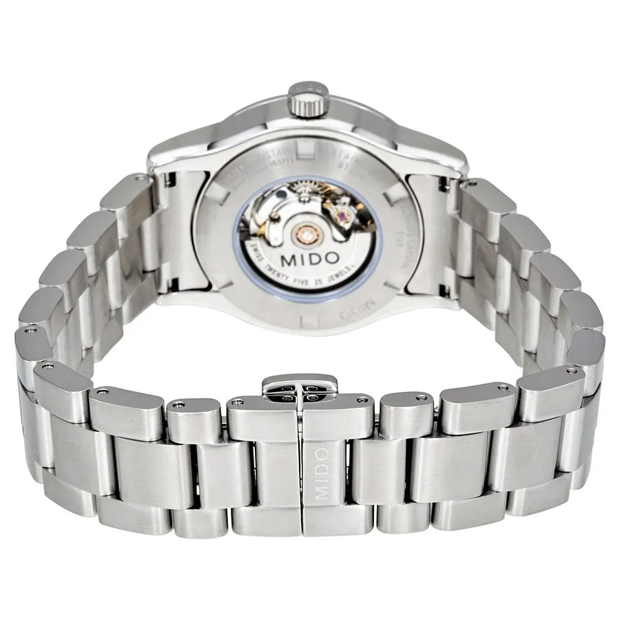 Mido Multifort Automatic Grey Diamond Dial Ladies Watch M005.007.11.066.00