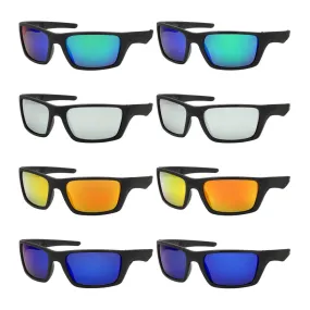 Polarized Mens Sunglasses Sport Wrap