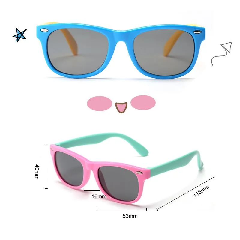 Polarized sunglasses for children - safe protection for small eyes