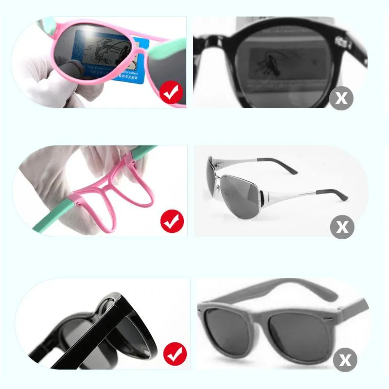 Polarized sunglasses for children - safe protection for small eyes