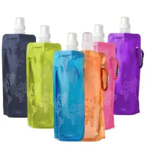 POP  Travel  Folding Journey Collapsible Plastic Bottle Bag Cups