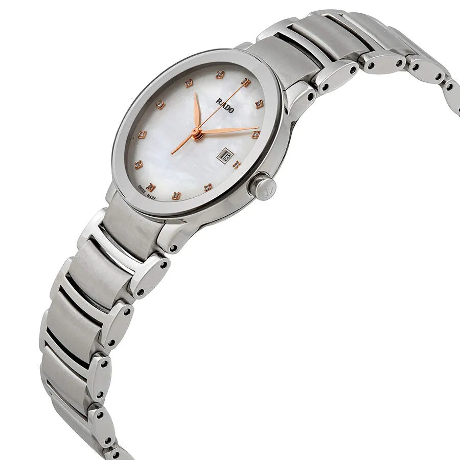 Rado Centrix Mother Of Pearl Diamond Dial Ladies Watch R30928913