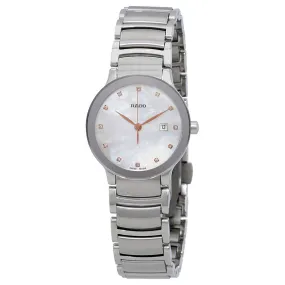 Rado Centrix Mother Of Pearl Diamond Dial Ladies Watch R30928913
