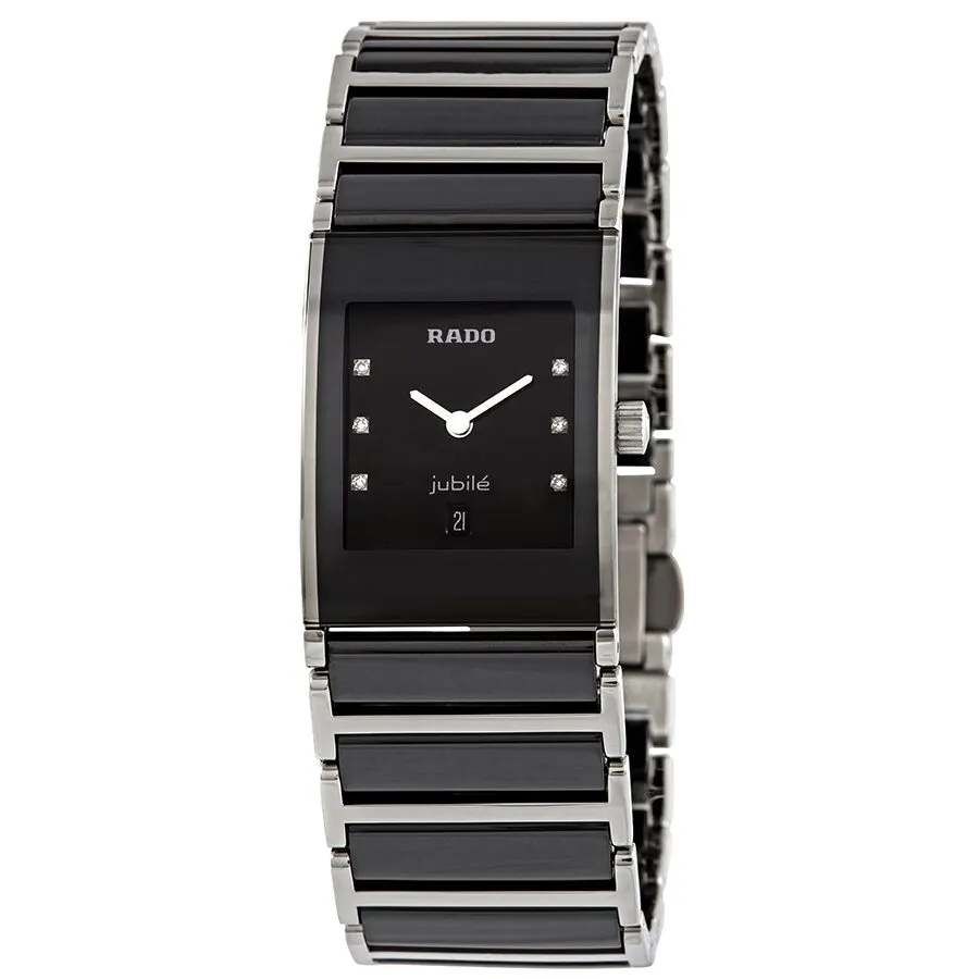 Rado Integral Ceramic & Steel Diamond Dial Ladies Watch R20785752