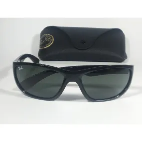 Ray-Ban Active Sport Sunglasses Black Gloss Frame Green Lens RB4188 601/71