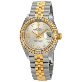Rolex Lady Datejust Sundust Roman Diamond Dial Diamond Bezel Automatic Watch 279383SNDRJ