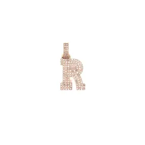 Rose Gold and Diamond Initials