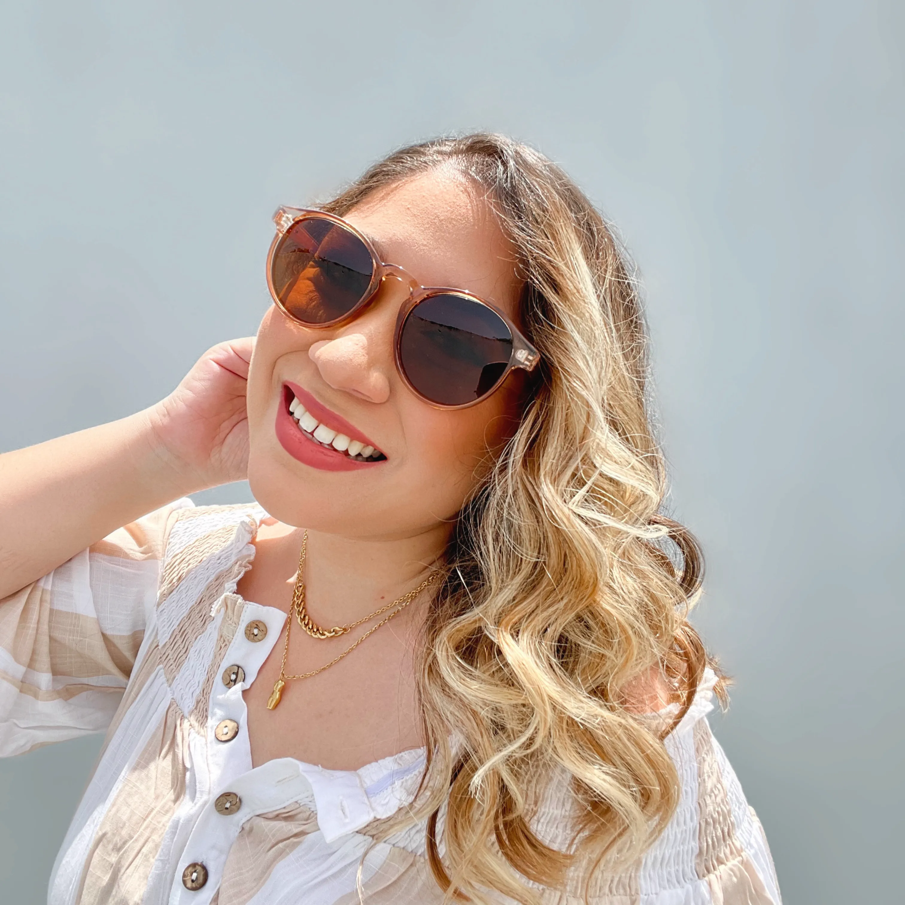 Round Polarized Sunglasses
