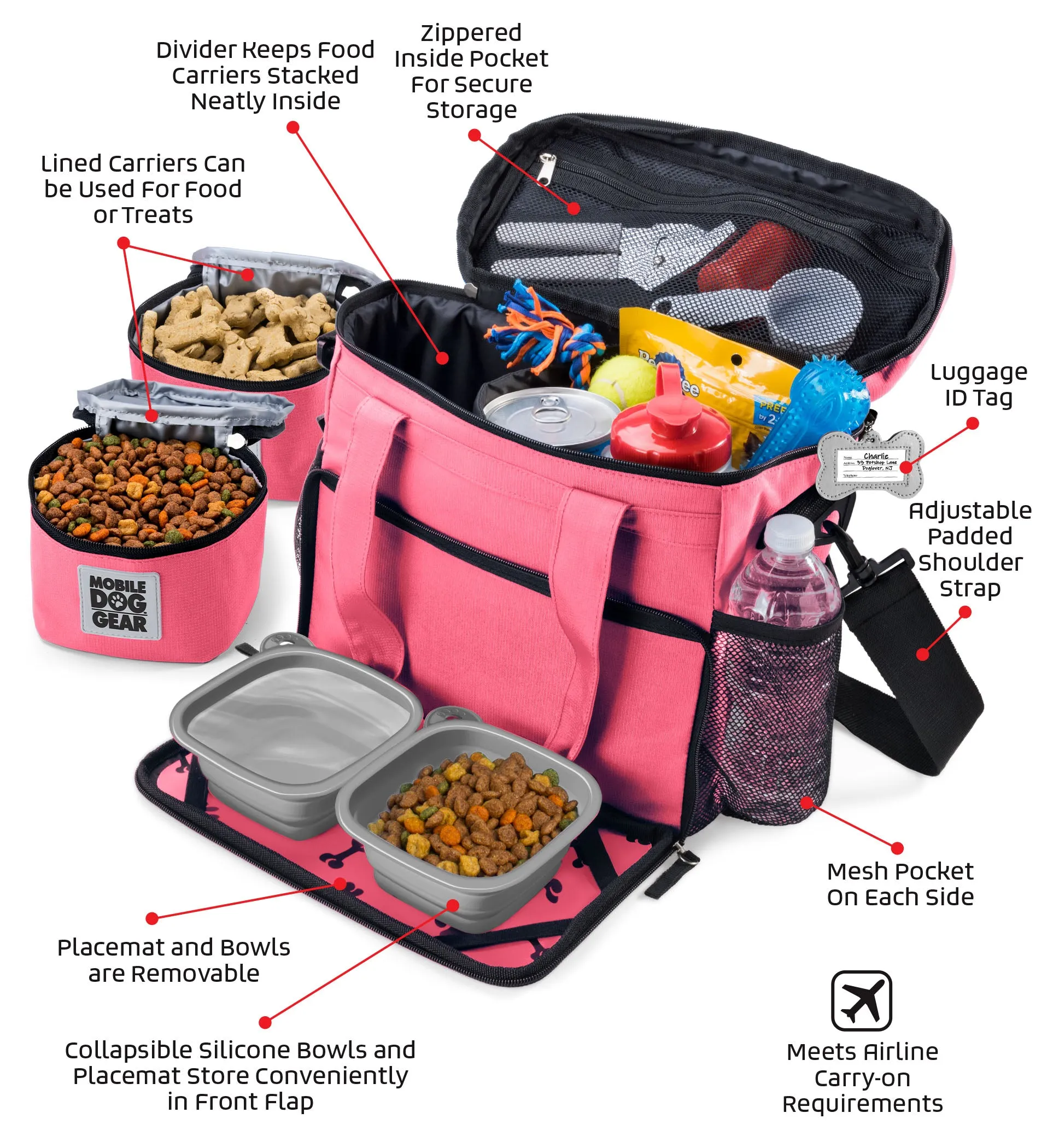 Week Away Bag (Small Dogs) TM