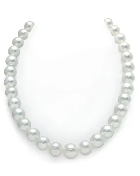 White South Sea Pearl Necklace, 11.0-13.0mm - AAA/AAAA Quality