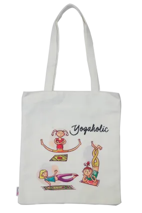 Yogaholic Canvas Bag